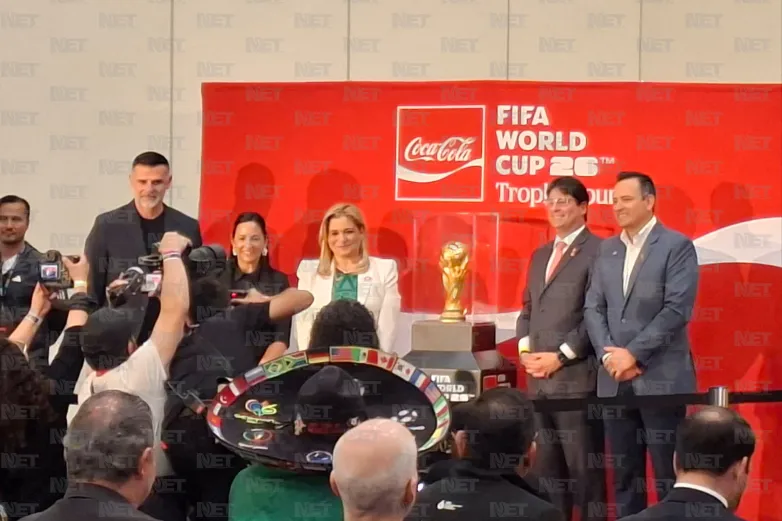 Llega a Chihuahua el Tour del Trofeo de la Copa Mundial de la FIFA 2026