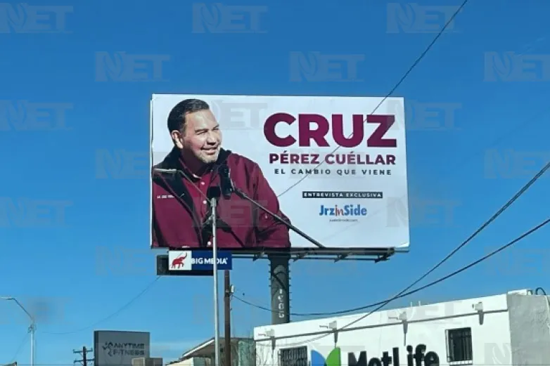 Solicita Pérez Cuéllar bajar espectaculares tras lineamientos de Morena