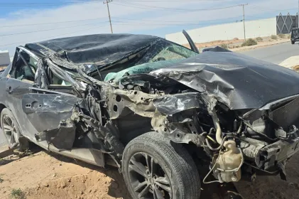 Carambola deja una mujer lesionada