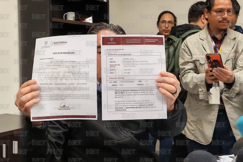 Alerta Recaudación de Rentas por fraudes en trámites del Repuve