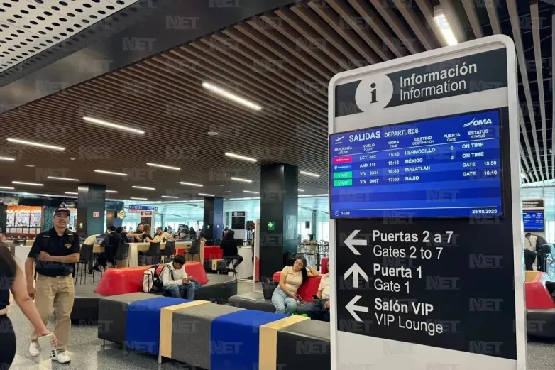 Reporta OMA aumento de pasajeros en aeropuerto de Juárez