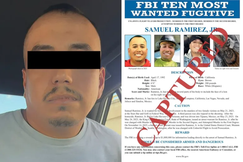 Detienen en Culiacán a Samuel 'N', uno de los fugitivos más buscados por el FBI