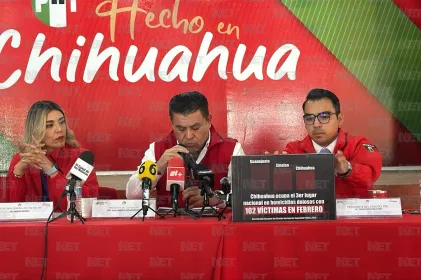 Alerta PRI por persistencia de 100 homicidios mensuales en Chihuahua