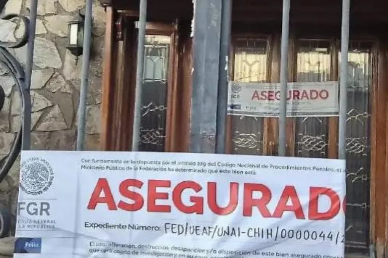 Aseguran presunta propiedad de exgobernador de Chihuahua en Parral