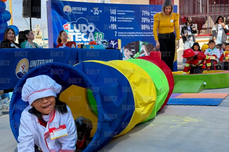 Celebra United Way Chihuahua 10 años del programa Ludoteca