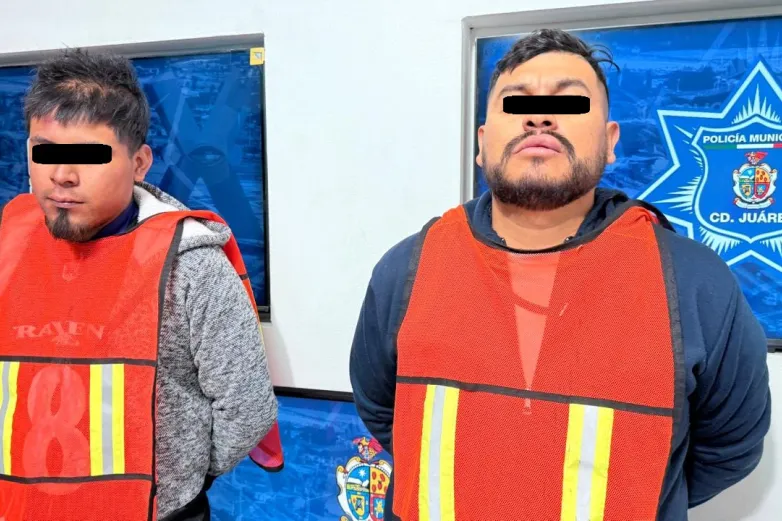 Detiene SSPM a dos hombres por daños y lesiones en Juárez