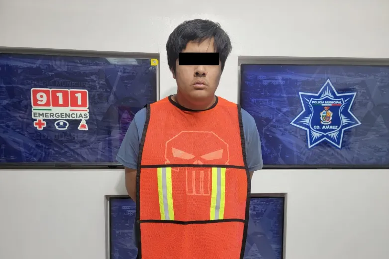 Detienen a hombre por sustraer a su sobrina tras persecución en Juárez