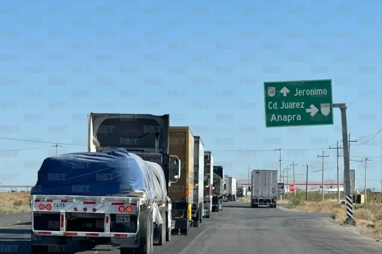 Extienden horario en cruce Jerónimo-Santa Teresa para impulsar comercio exterior