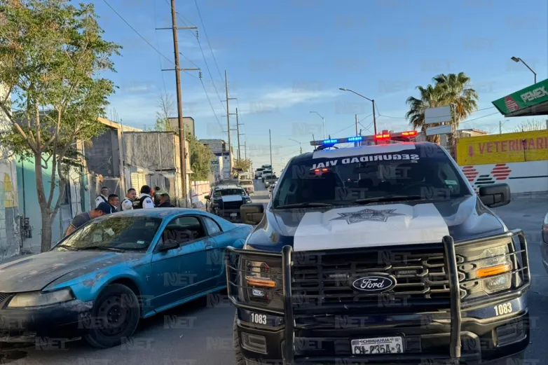 Persecución vial culmina con dos detenidos y un prófugo en Juárez