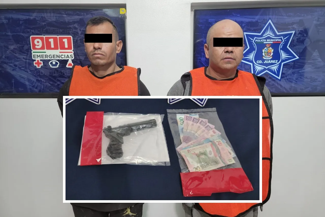 Arrestan a dos hombres tras persecución; los investigan por robo con violencia