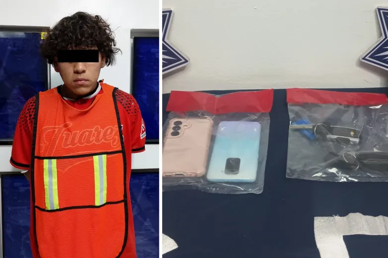 Detienen a joven tras robo violento y secuestro breve