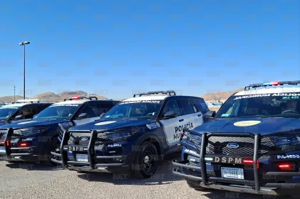 Entrega Municipio 46 patrullas para reforzar seguridad en Chihuahua