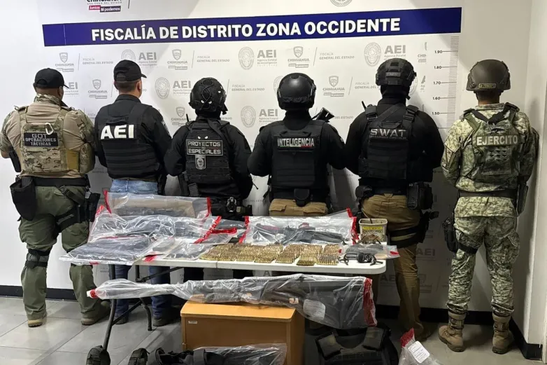 Aseguran armas de alto poder y detienen a presunto generador de violencia
