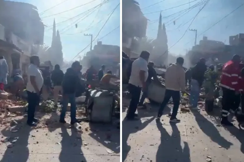 Estalla casa por acumulación de gas en el Estado de México