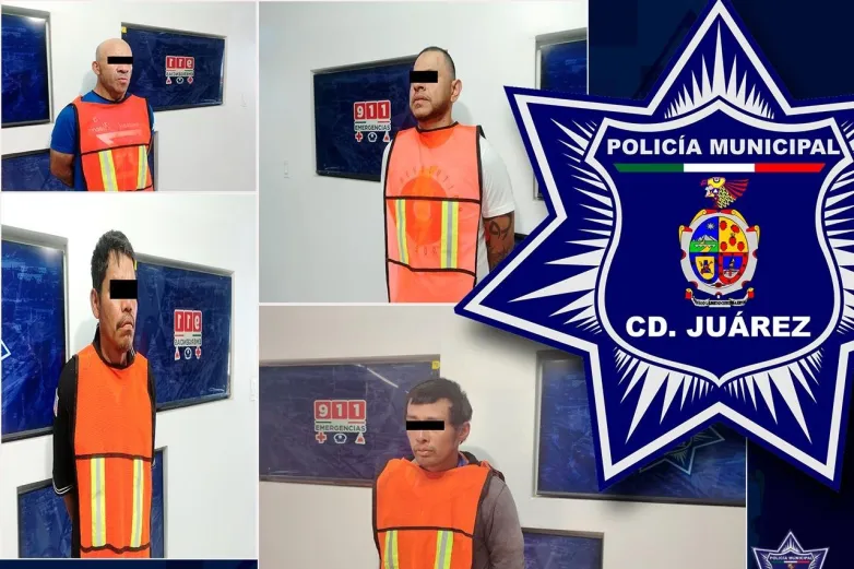 Caen 4 sujetos en Juárez por tener ordenes de aprehensión pendientes
