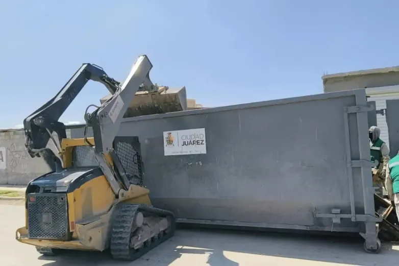 En estas colonias de Juárez instalaron puntos limpios este fin de semana