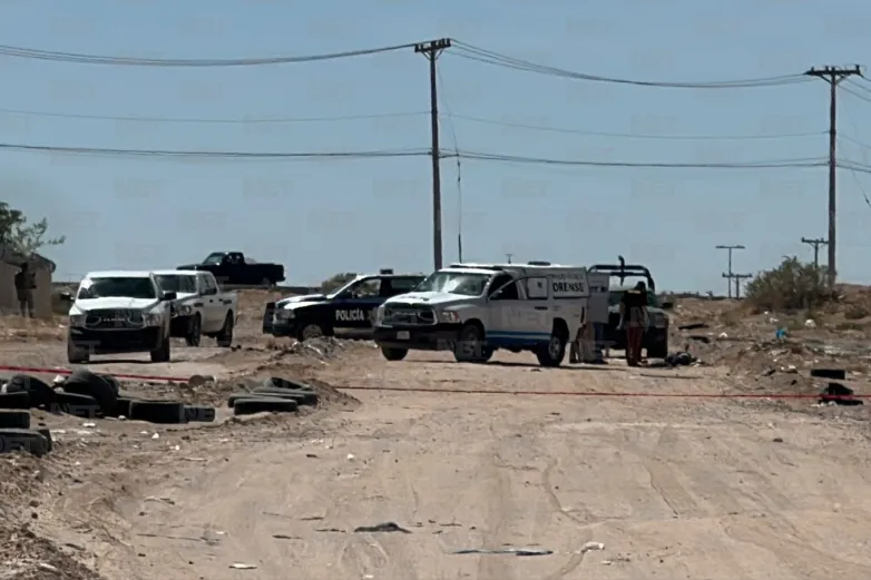 Hallan encobijado en detrás de escuela en Juárez 