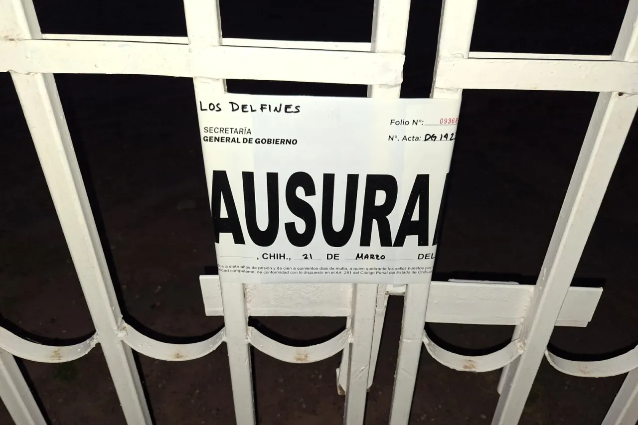 Clausura Estado 5 negocios por irregularidades en Juárez