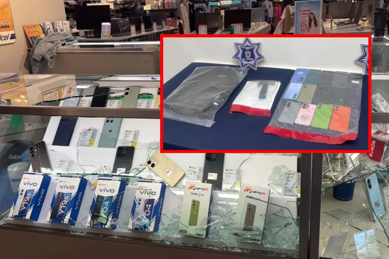 Arrestan a menor de 15 años por robar al menos 14 celulares en Juárez