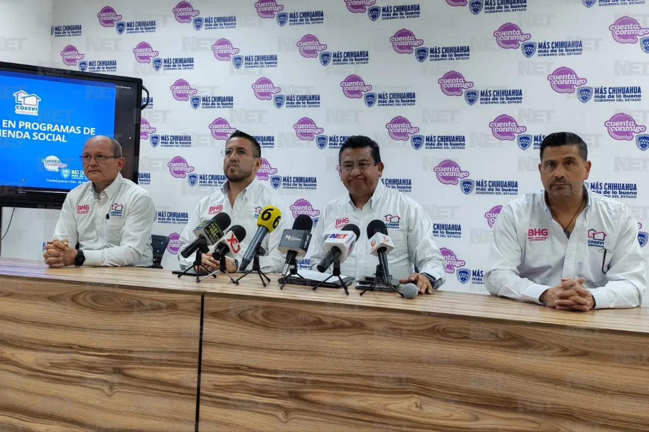 Arranca Coesvi registro para viviendas sociales en Juárez