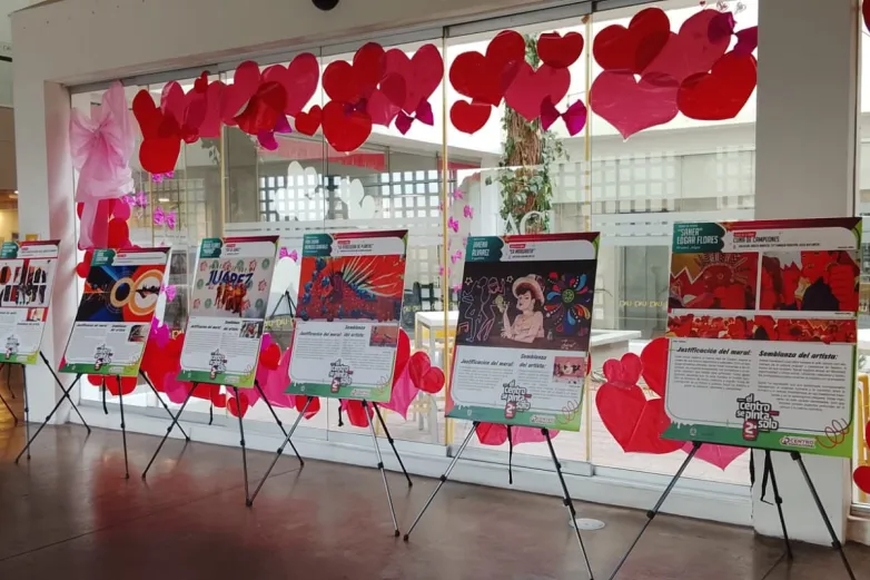 Presentan exposición de murales del Centro Histórico