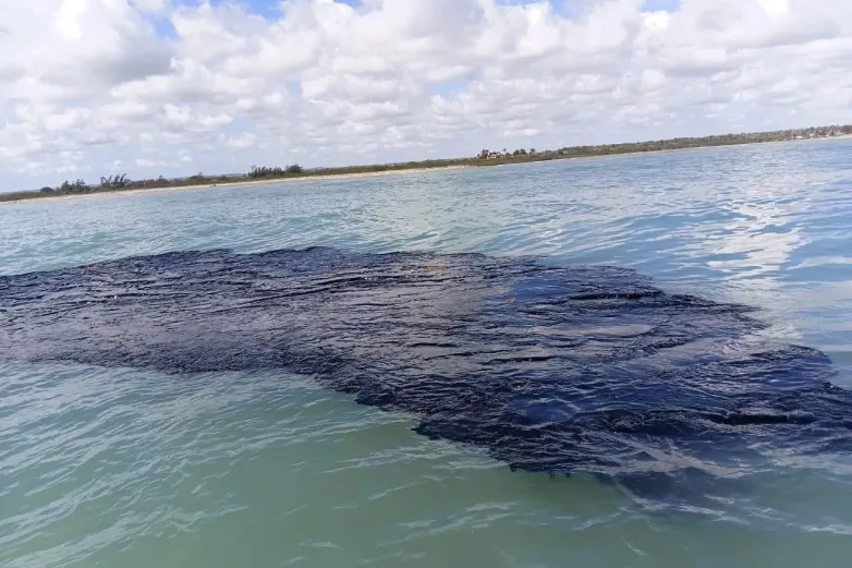 Despide Pemex a tres funcionarios tras derrame en Golfo de México