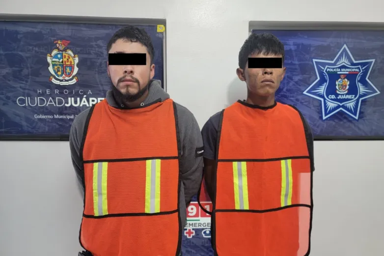 Caen dos presuntos asaltantes de despacho jurídico en Juárez