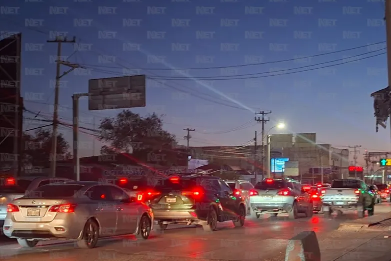 Llenos los cruces internacionales en Juárez 