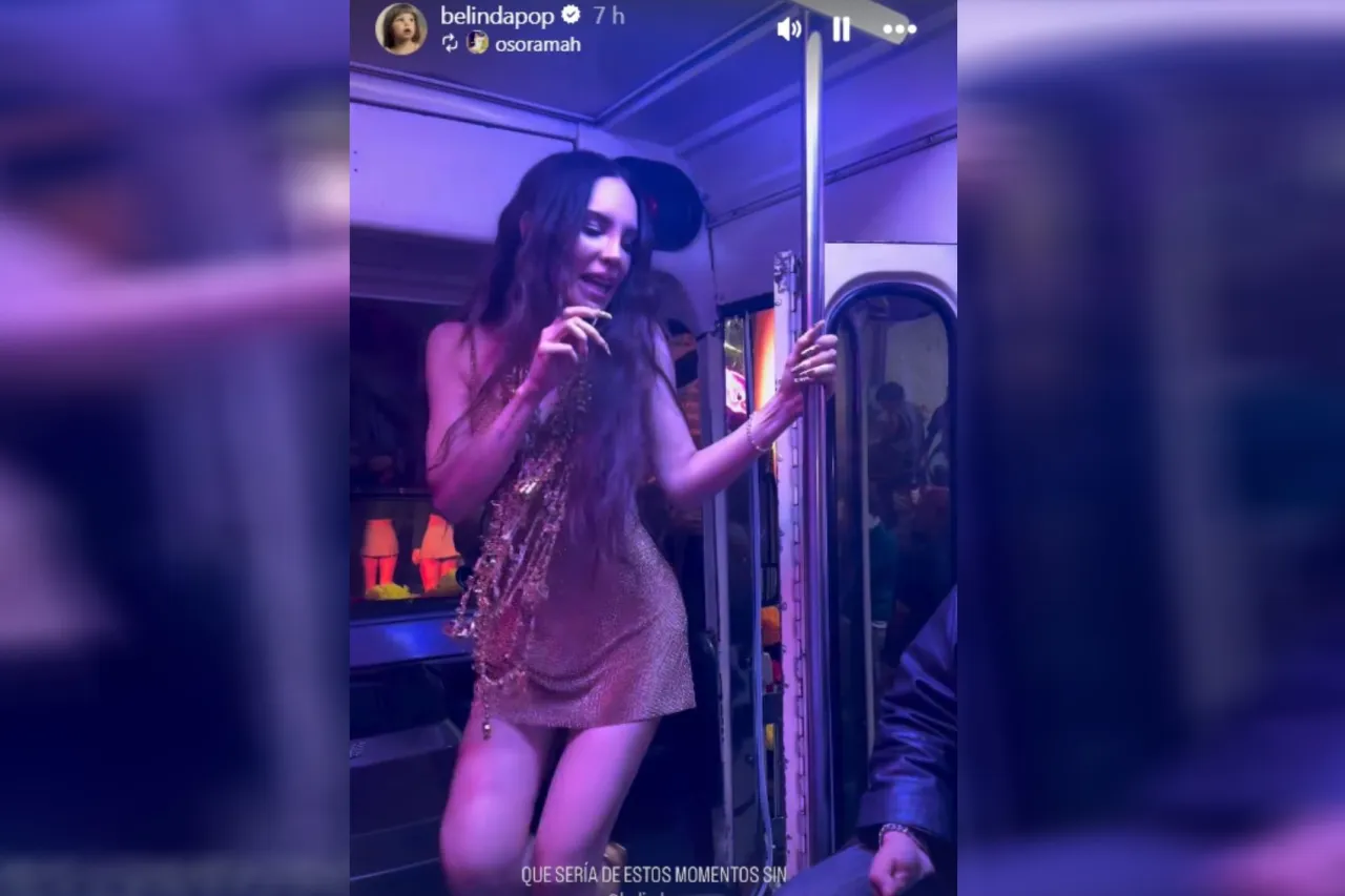 'Ya se la saben, carteras y celulares'; Belinda 'asalta' camión de pasajeros