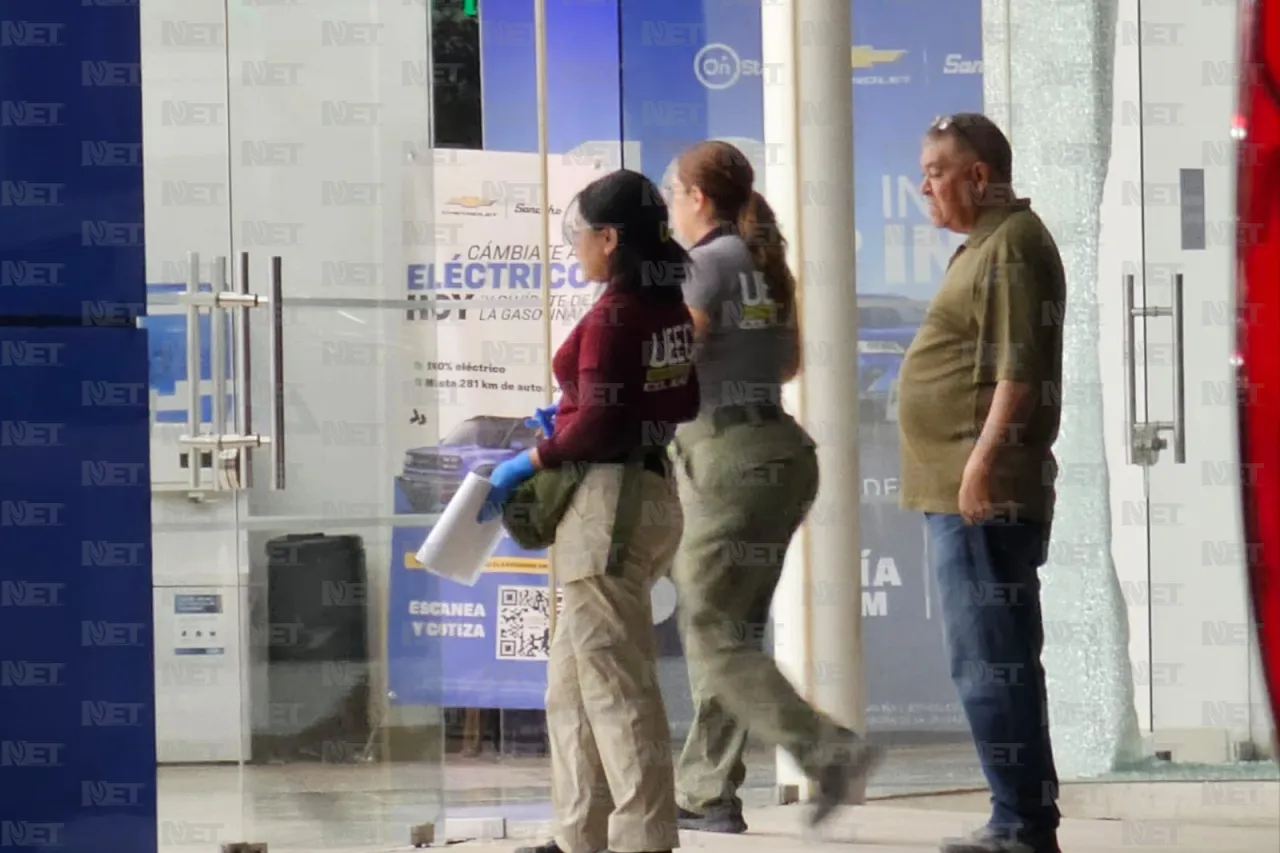 Roban auto nuevo de agencia Saracho