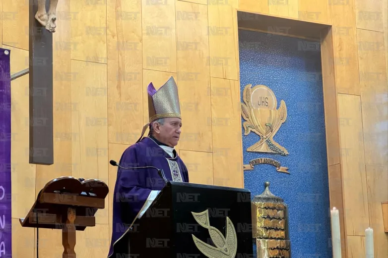 Llama obispo José Guadalupe a vivir con fe y esperanza la Semana Santa