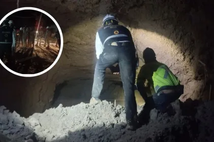 Rescatan a minero con vida tras 4 días atrapado en Sinaloa