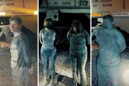 Hallan a migrantes ocultos en polvo de cemento en tren en El Paso