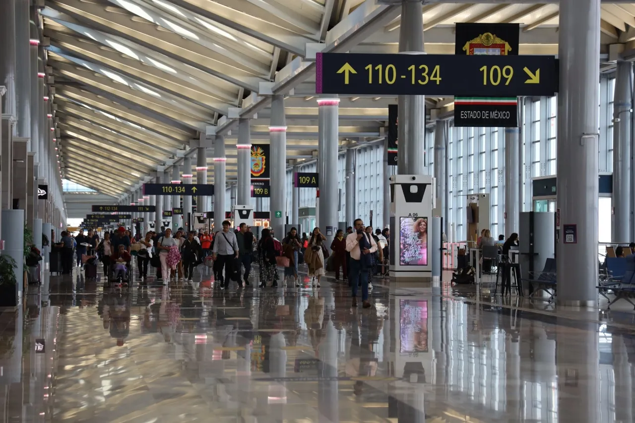 Reporta AIFA 164 mil pasajeros durante Semana Santa 2026