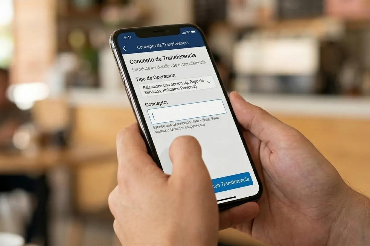 ¡Cuidado! Estas palabras en tus transferencias podrían congelar tu cuenta