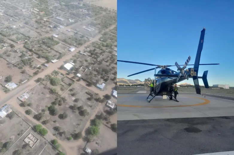 Despliegan operativo tras reporte de hombres armados en Gómez Farías