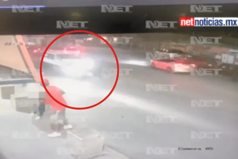 Captan momento del choque mortal en la Carlos Amaya en Juárez