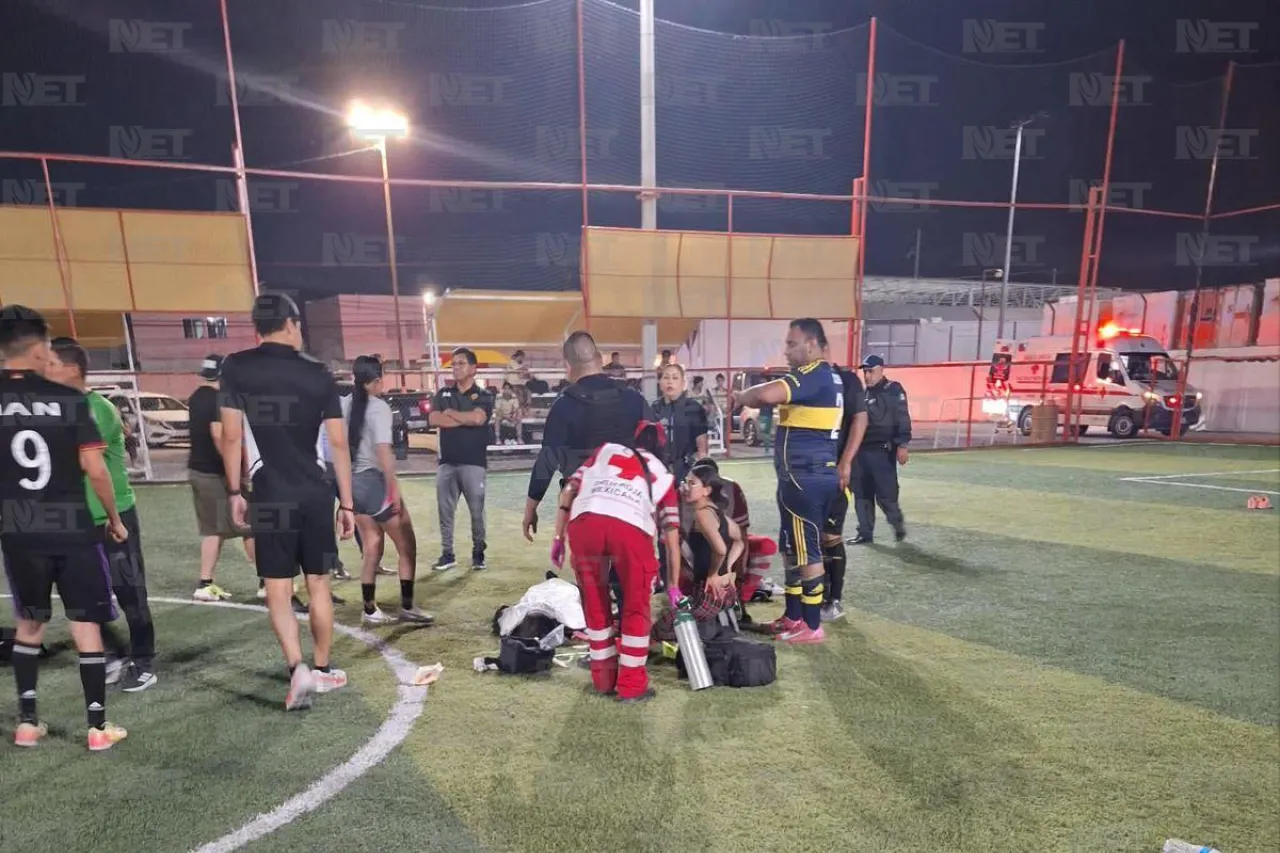 Muere mientras jugaba futbol en el Deportivo Valle del Sol