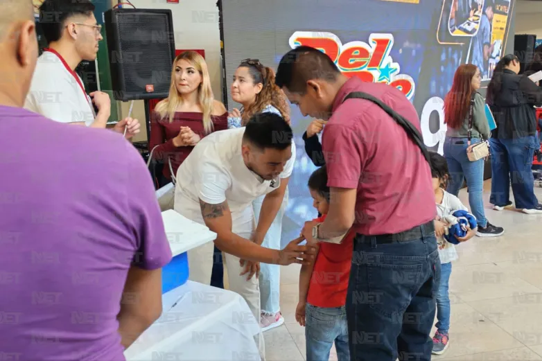 Aplican más de 3 mil vacunas contra el sarampión durante vacaciones