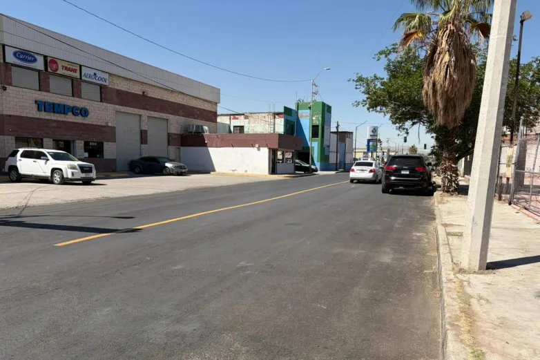 Pavimentan y mejoran 9 vialidades en Juárez con inversión de 51 MDP