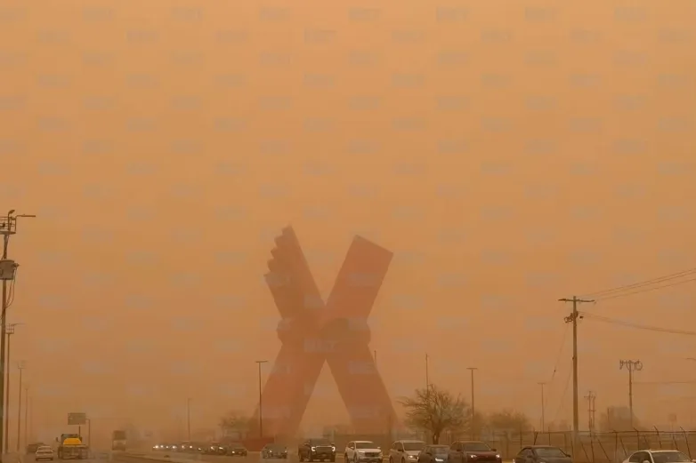Advierten por fuertes ráfagas de viento en Juárez