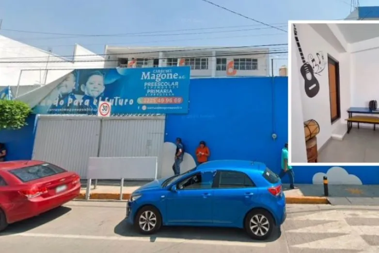 Investigan colegio en Puebla tras hallar familia viviendo en plantel