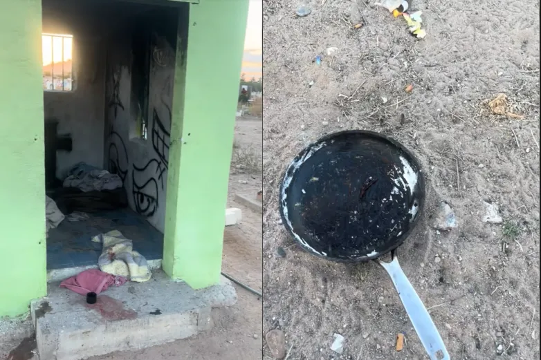 Encuentran a persona viviendo dentro de tumba en Juárez