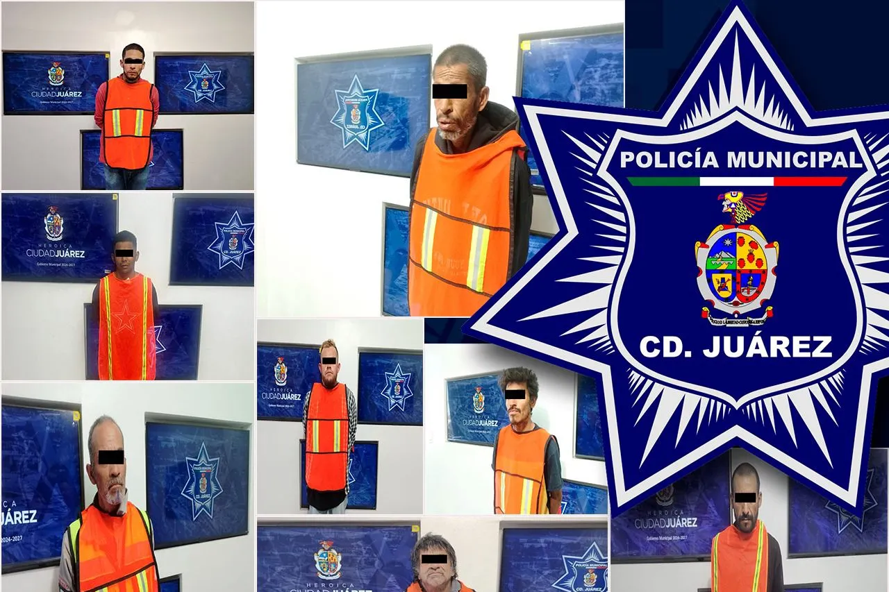 Detienen a 8 personas con órdenes de aprehensión