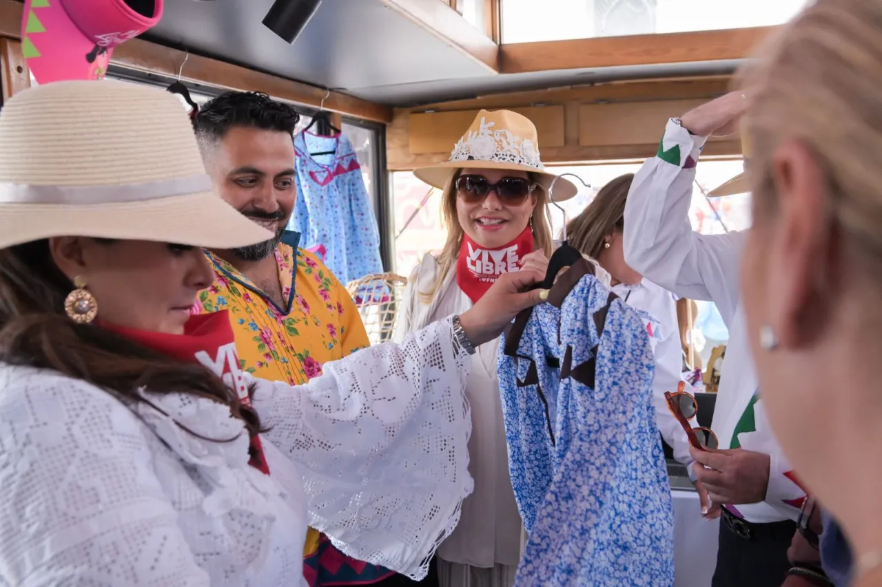 Maru Campos encabeza delegación chihuahuense en la Feria de San Marcos 2026