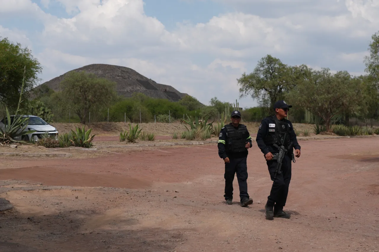 Reabren Teotihuacán con seguridad reforzada tras ataque armado