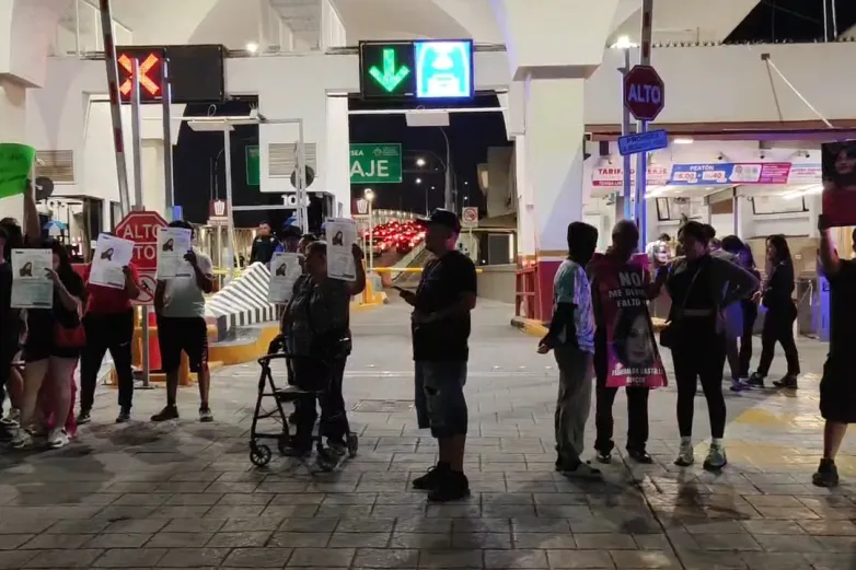 Aparece Yolett Guadalupe; notifican a la familia en medio de protesta en puente 