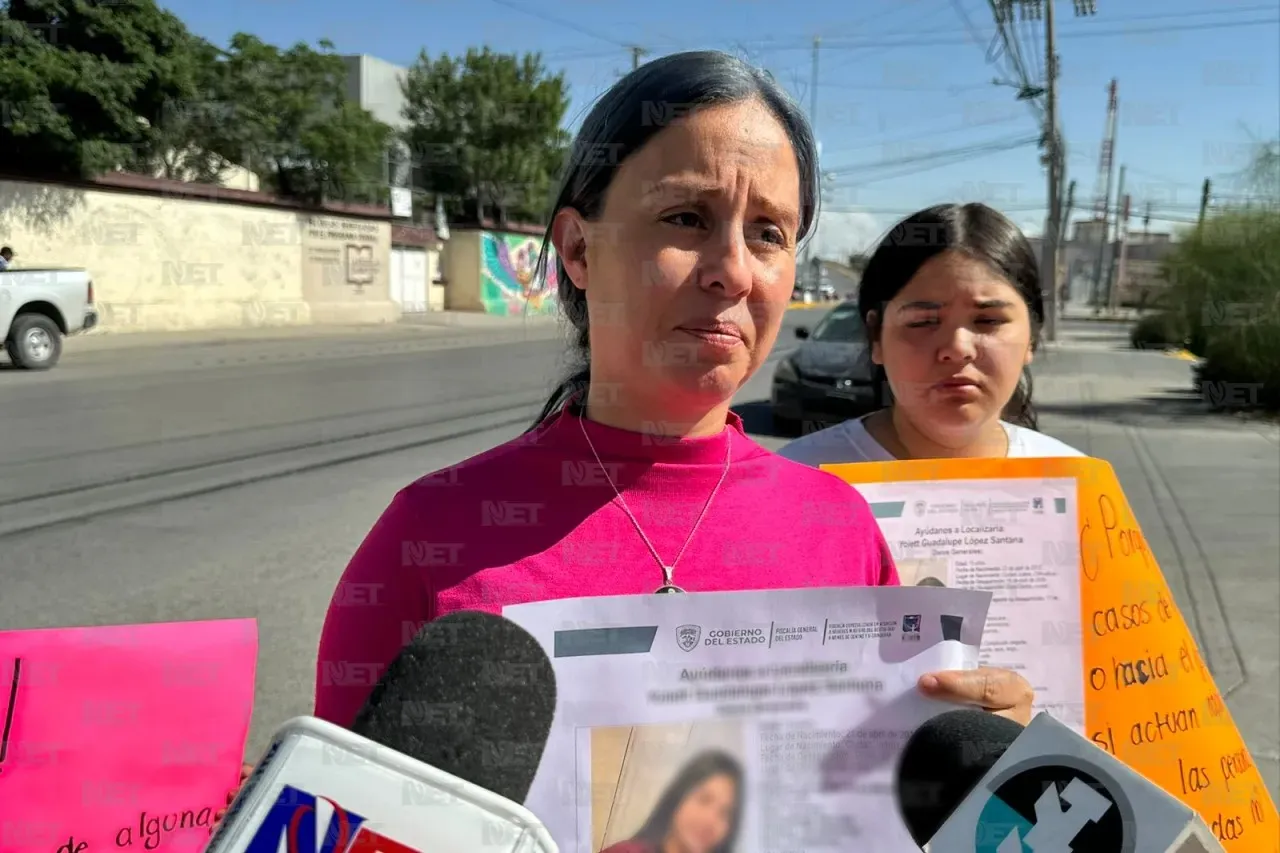 Agradece familia de Yolett apoyo para localizarla