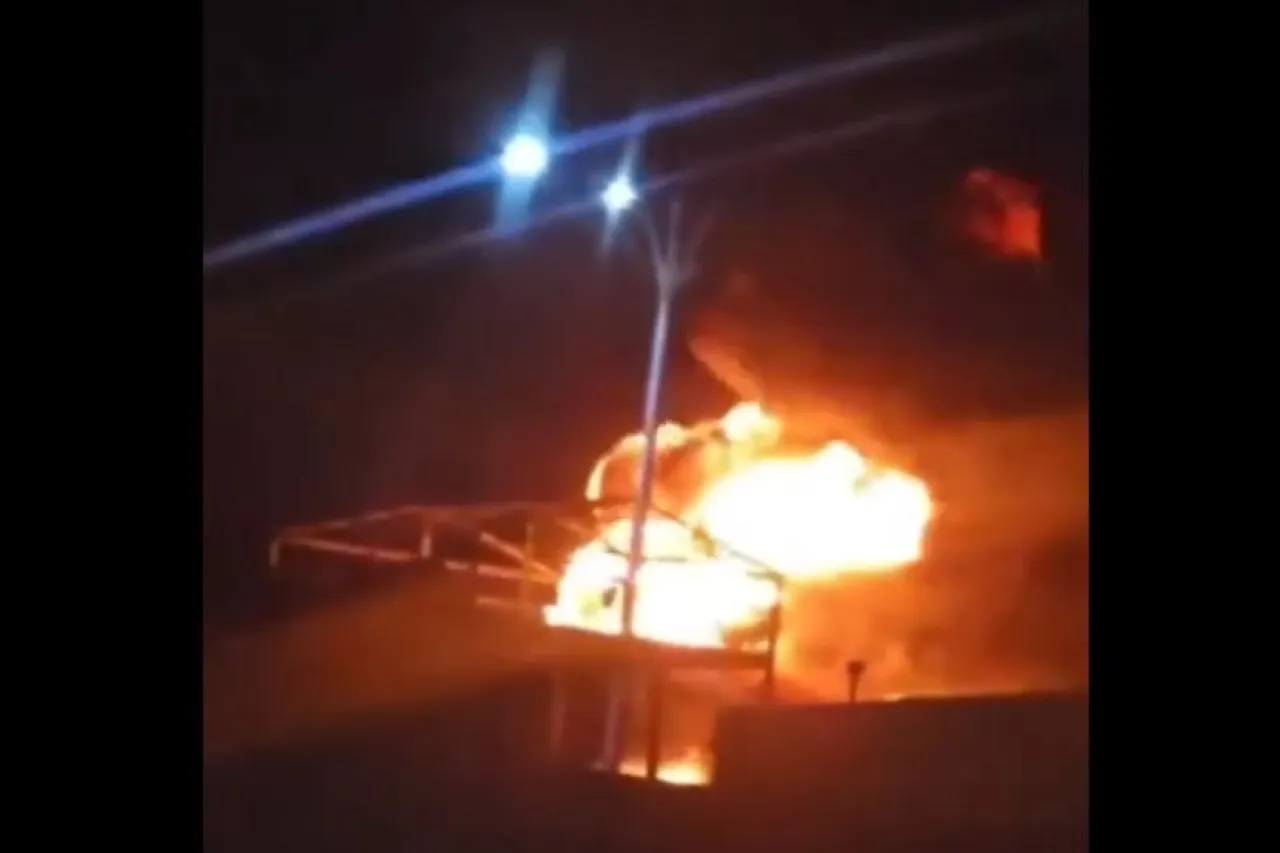 Incendio en parque Las Anitas daña área de juegos mecánicos