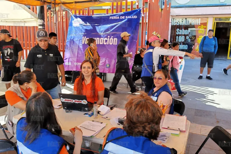 Realizan Feria de Salud y Servicios en el Centro de Ciudad Juárez